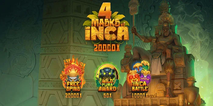 4 Masks of Inca - Slot Volatilitas Tinggi Dengan Tema Kekaisaran
