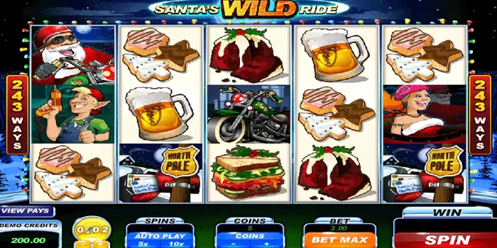 Fitur-Bonus-Santa's-Wild-Ride